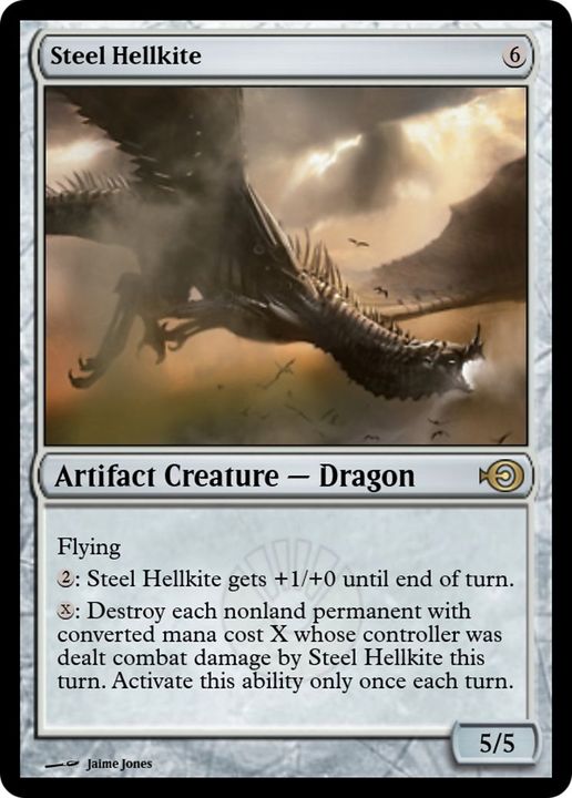 Steel Hellkite in the group Magic the Gathering / Types / Colors / Colorless at Proxyprinters.com (24354)