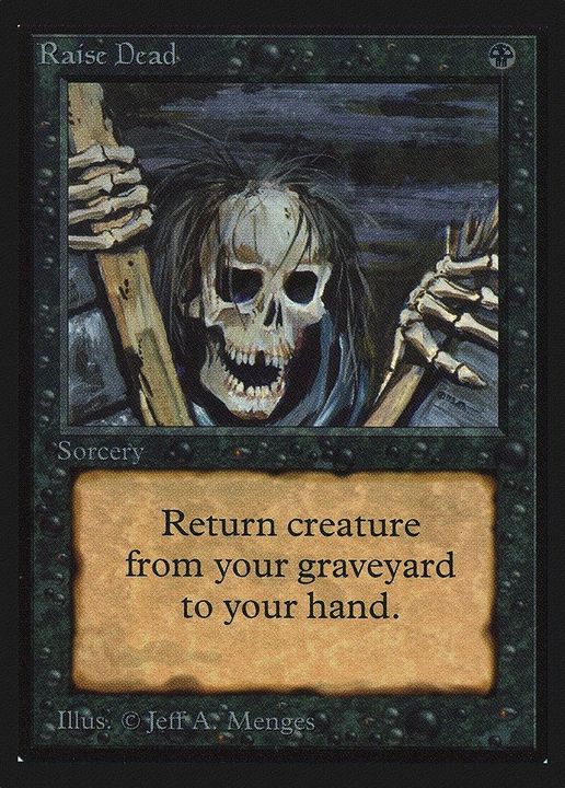 Raise Dead in the group Magic the Gathering / Types / Colors / Black at Proxyprinters.com (24355)