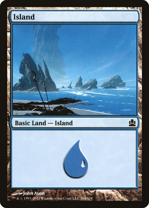 Island in the group Magic the Gathering / Types / Land / Island at Proxyprinters.com (24361)