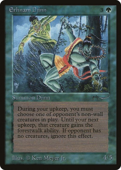 Erhnam Djinn in the group Magic the Gathering / Types / Colors / Green at Proxyprinters.com (24375)