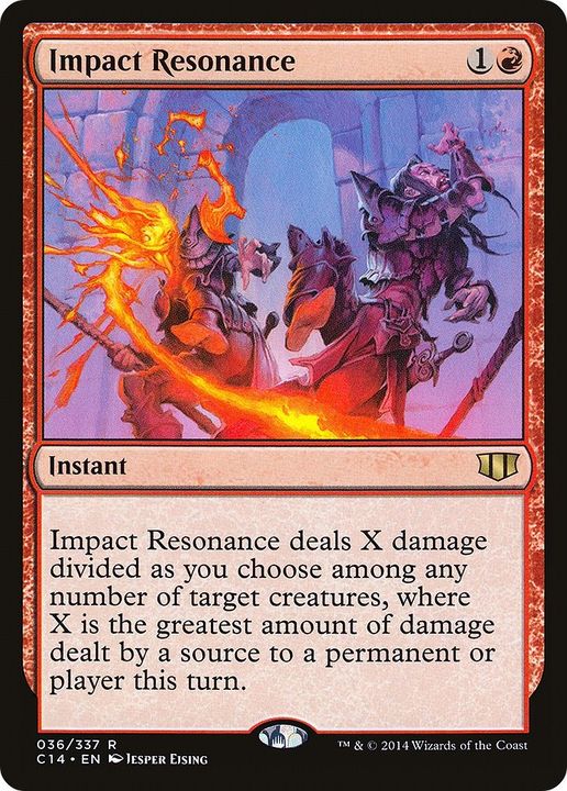 Impact Resonance in the group Magic the Gathering / Types / Colors / Red at Proxyprinters.com (24379)