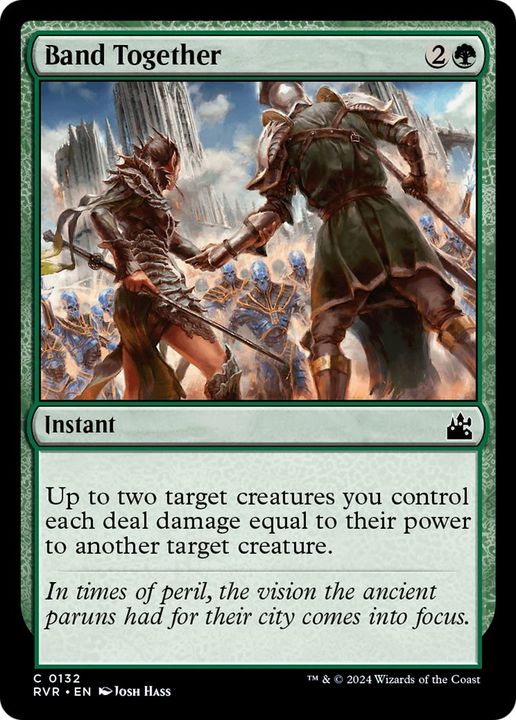 Band Together in the group Magic the Gathering / Types / Colors / Green at Proxyprinters.com (24381)