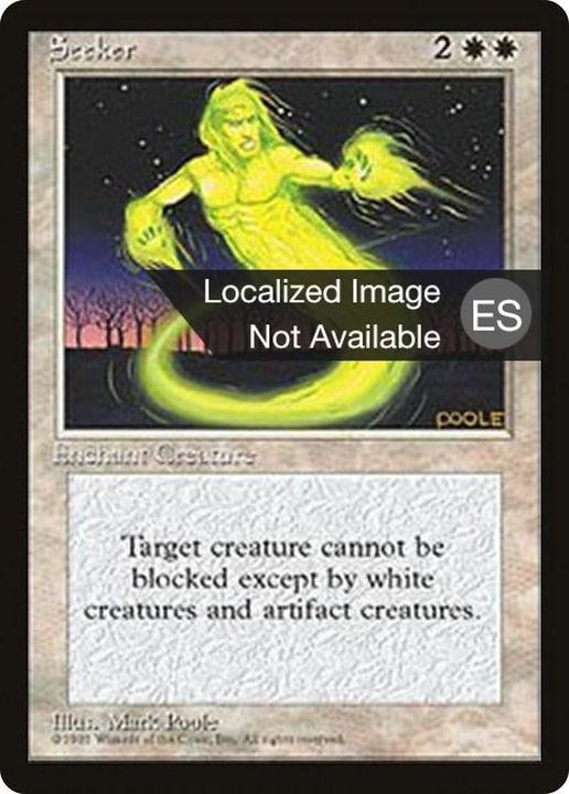 Seeker in the group Magic the Gathering / Sets / Fourth Edition Foreign Black Border at Proxyprinters.com (2441)