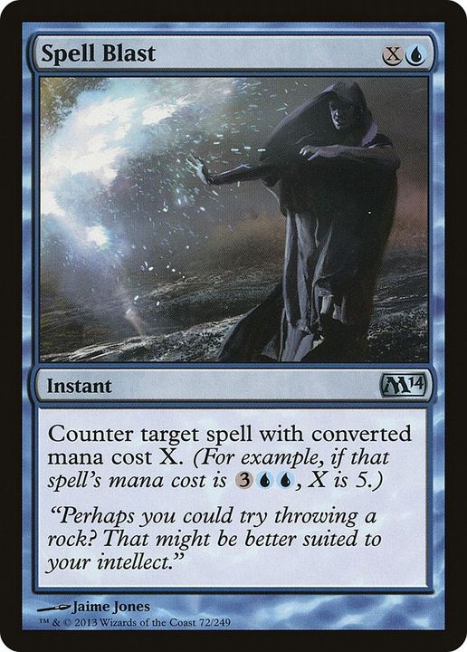 Spell Blast in the group Magic the Gathering / Types / Colors / Blue at Proxyprinters.com (24412)