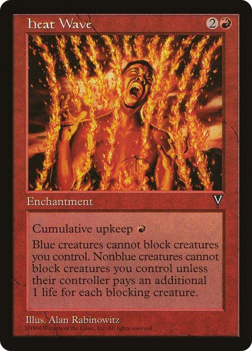 Heat Wave in the group Magic the Gathering / Types / Enchantment / Enchantment at Proxyprinters.com (24424)