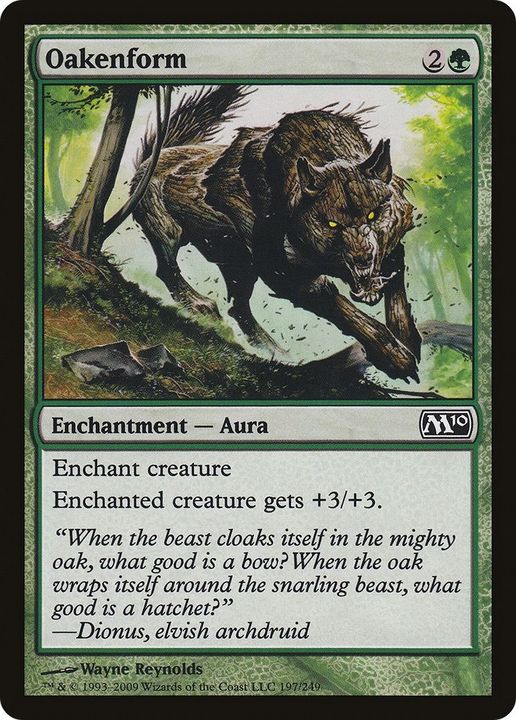 Oakenform in the group Magic the Gathering / Types / Colors / Green at Proxyprinters.com (24427)