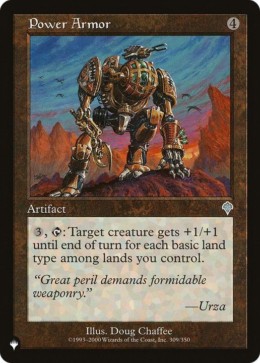 Power Armor in the group Magic the Gathering / Types / Artifacts / Artifact at Proxyprinters.com (24433)