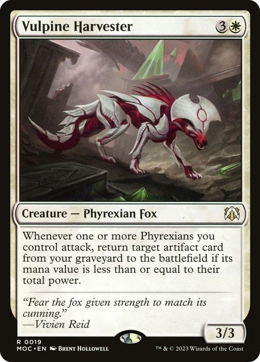 Vulpine Harvester in the group Magic the Gathering / Sets / March of the Machine Substitute Cards at Proxyprinters.com (24445)