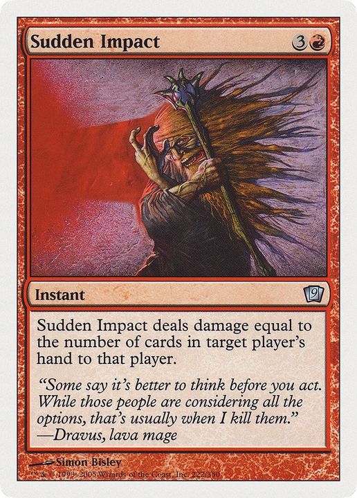 Sudden Impact in the group Magic the Gathering / Types / Colors / Red at Proxyprinters.com (2448)