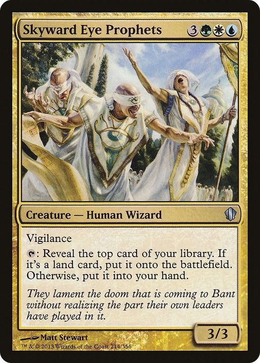 Skyward Eye Prophets in the group Magic the Gathering / Types / Creatures / Wizard at Proxyprinters.com (24482)