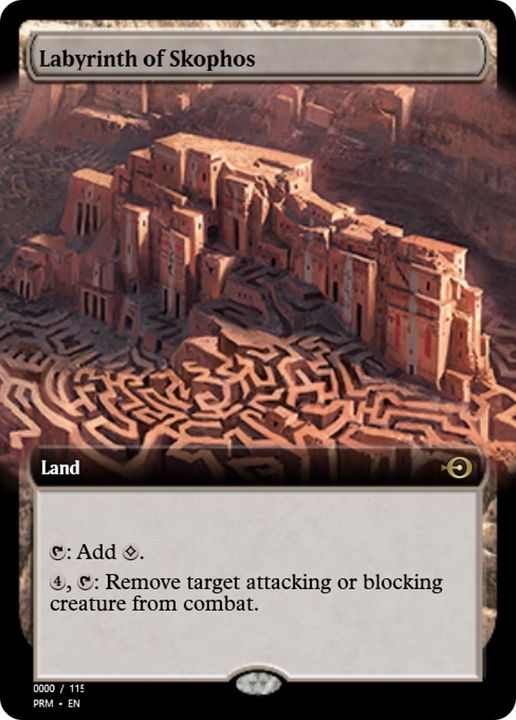 Labyrinth of Skophos in the group Magic the Gathering / Types / Colors / Colorless at Proxyprinters.com (24488)