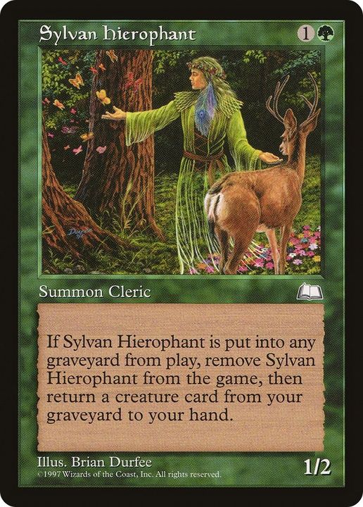 Sylvan Hierophant in the group Magic the Gathering / Types / Creatures / Human at Proxyprinters.com (24529)