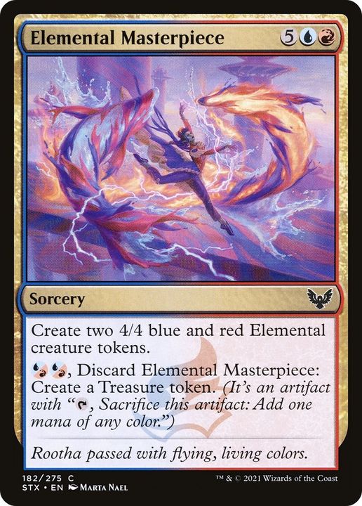 Elemental Masterpiece in the group Magic the Gathering / Sets / Strixhaven: School of Mages at Proxyprinters.com (24538)