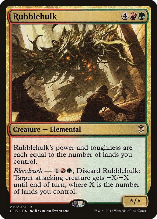 Rubblehulk in the group Magic the Gathering / Sets / Commander 2016 at Proxyprinters.com (2454)