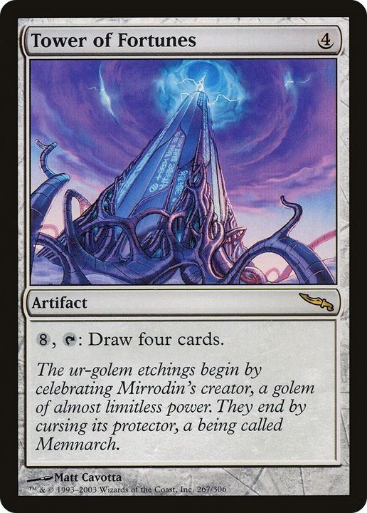 Tower of Fortunes in the group Magic the Gathering / Types / Artifacts / Artifact at Proxyprinters.com (24549)