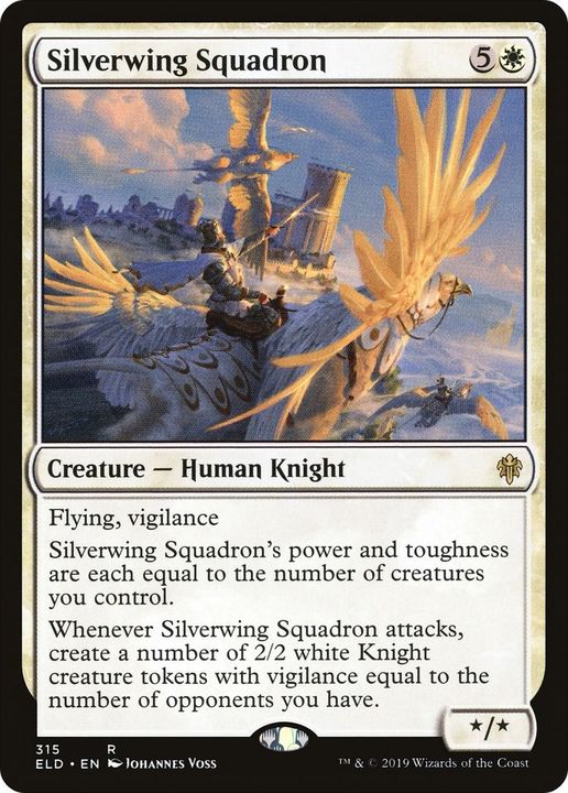 Silverwing Squadron in the group Magic the Gathering / Sets / Throne of Eldraine at Proxyprinters.com (24566)