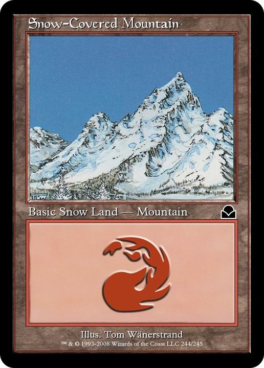 Snow-Covered Mountain in the group Singles at Proxyprinters.com (24582)