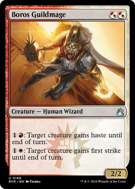 Boros Guildmage in the group Magic the Gathering / Types / Colors / Multicolors / R, W at Proxyprinters.com (24583)