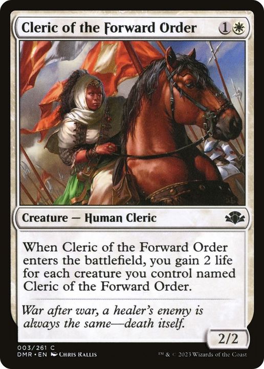 Cleric of the Forward Order in the group Singles at Proxyprinters.com (24594)