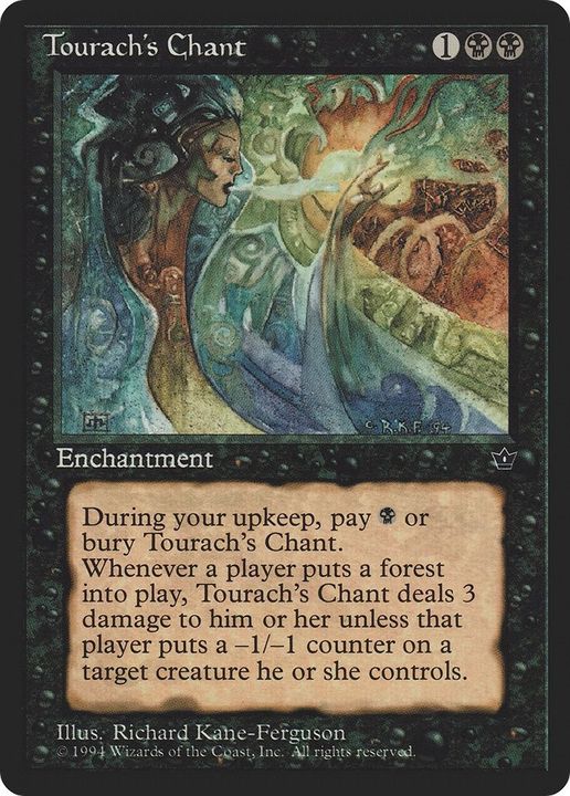 Tourach's Chant in the group Magic the Gathering / Sets / Fallen Empires at Proxyprinters.com (2461)