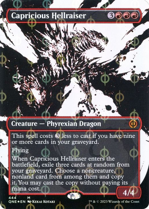 Capricious Hellraiser in the group Magic the Gathering / Sets / Phyrexia: All Will Be One at Proxyprinters.com (24623)