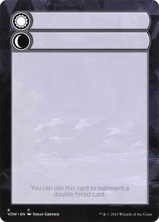 Double-Faced Substitute Card in the group Magic the Gathering / Types / Colors / Colorless at Proxyprinters.com (24646)