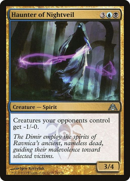 Haunter of Nightveil in the group Magic the Gathering / Types / Colors / Multicolors / B, U at Proxyprinters.com (24650)