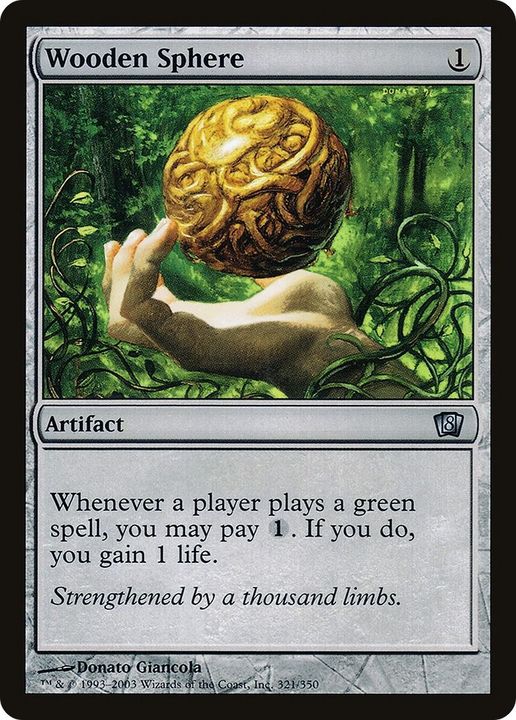 Wooden Sphere in the group Magic the Gathering / Types / Artifacts / Artifact at Proxyprinters.com (2466)