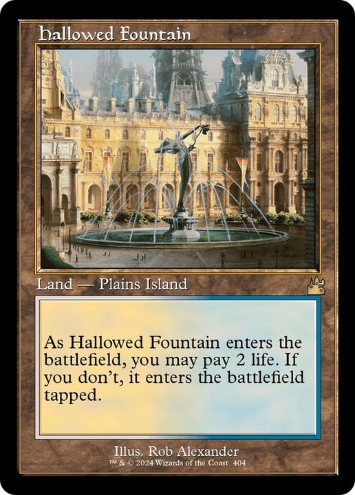 Hallowed Fountain in the group Singles at Proxyprinters.com (24666)