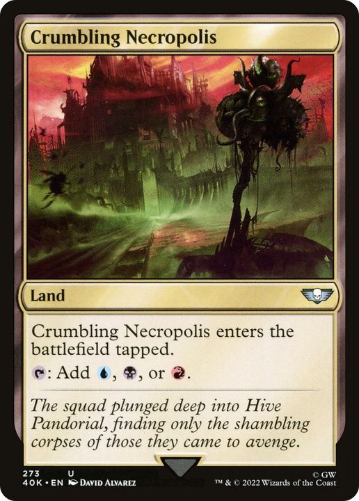 Crumbling Necropolis in the group Magic the Gathering / Types / Colors / Colorless at Proxyprinters.com (2468)