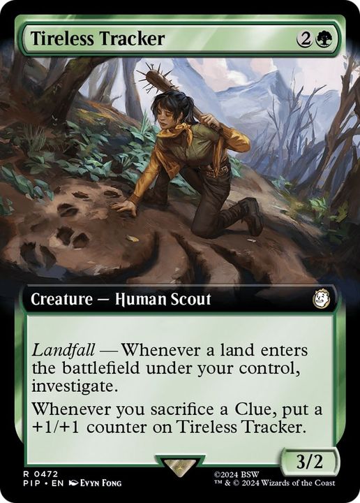 Tireless Tracker in the group Magic the Gathering / Sets / Fallout at Proxyprinters.com (24680)