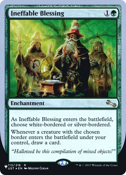 Ineffable Blessing in the group Magic the Gathering / Sets / The List (Unfinity Foil Edition) at Proxyprinters.com (24686)