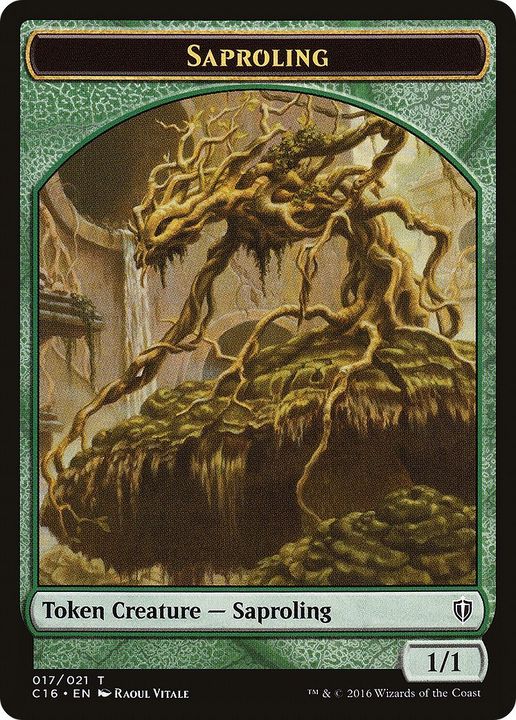 Saproling in the group Magic the Gathering / Types / Colors / Green at Proxyprinters.com (24710)