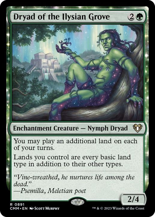 Dryad of the Ilysian Grove in the group Magic the Gathering / Sets / Commander Masters at Proxyprinters.com (24724)