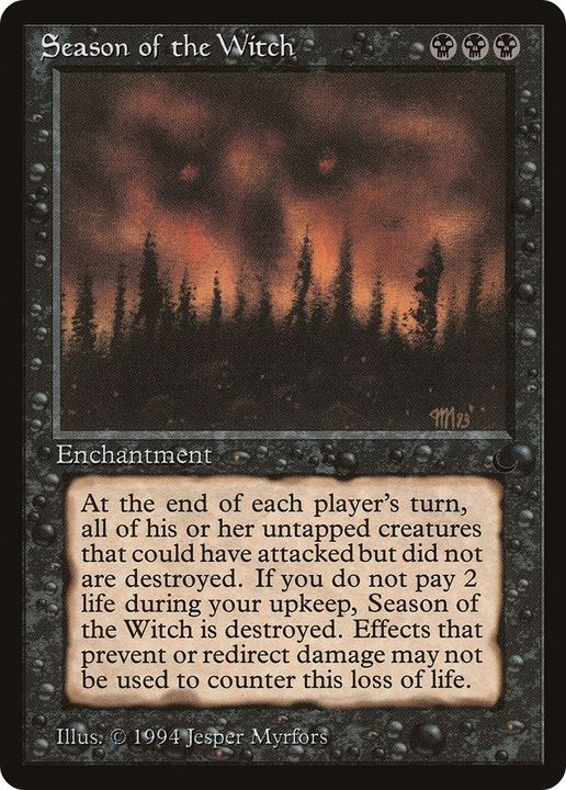 Season of the Witch in the group Magic the Gathering / Types / Enchantment / Enchantment at Proxyprinters.com (2473)