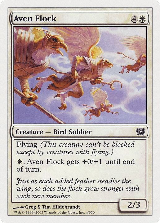 Aven Flock in the group Magic the Gathering / Sets / Ninth Edition at Proxyprinters.com (24742)