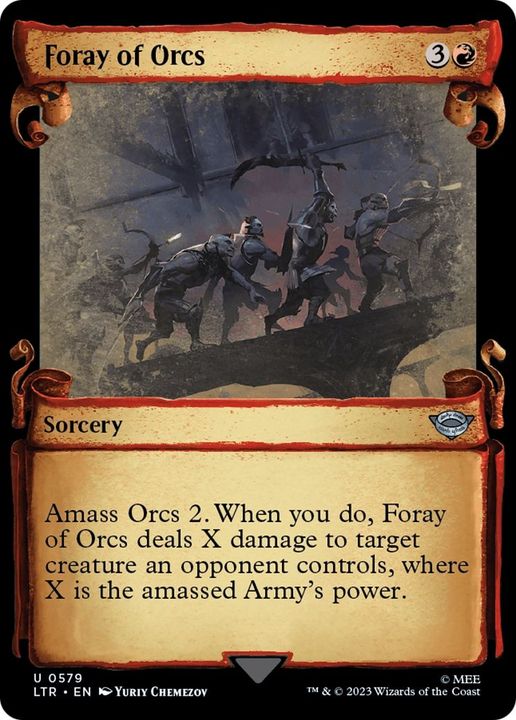 Foray of Orcs in the group Magic the Gathering / Sets / The Lord of the Rings: Tales of Middle-earth at Proxyprinters.com (24748)