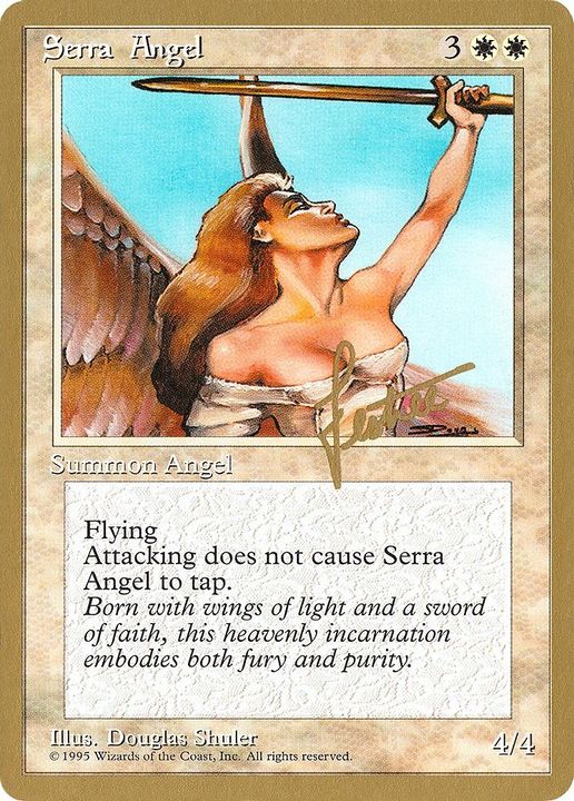 Serra Angel in the group Magic the Gathering / Types / Colors / White at Proxyprinters.com (24754)