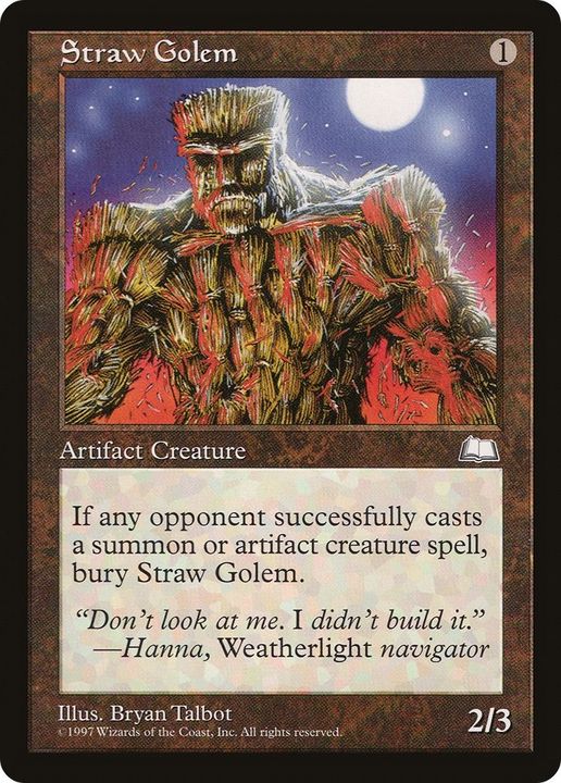 Straw Golem in the group Magic the Gathering / Types / Colors / Colorless at Proxyprinters.com (24761)