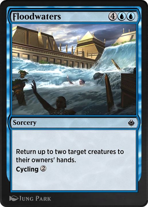 Floodwaters in the group Magic the Gathering / Types / Colors / Blue at Proxyprinters.com (24777)