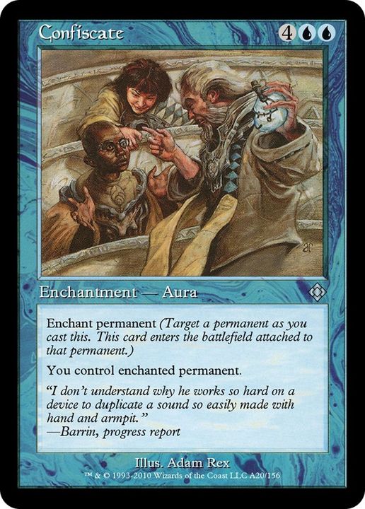 Confiscate in the group Magic the Gathering / Types / Colors / Blue at Proxyprinters.com (2479)