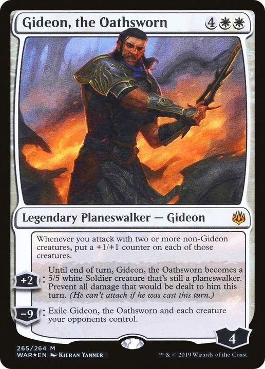 Gideon, the Oathsworn in the group Magic the Gathering / Sets / War of the Spark Promos at Proxyprinters.com (24792)