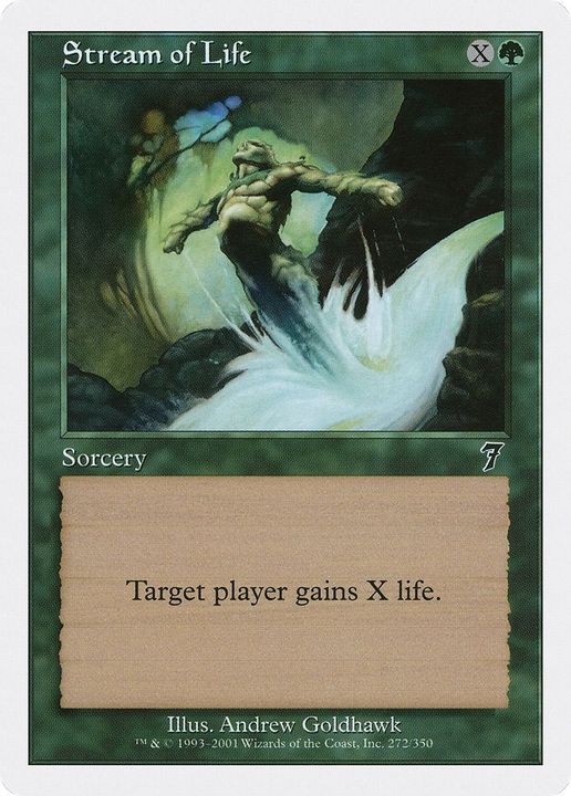 Stream of Life in the group Magic the Gathering / Types / Colors / Green at Proxyprinters.com (24835)