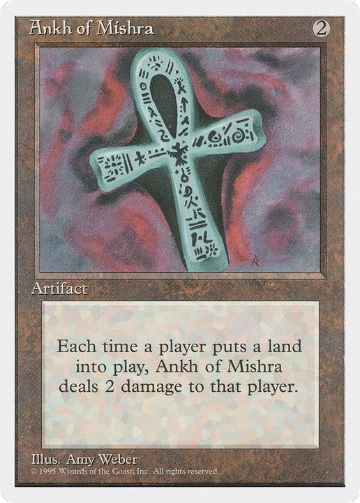 Ankh of Mishra in the group Magic the Gathering / Types / Artifacts / Artifact at Proxyprinters.com (24866)