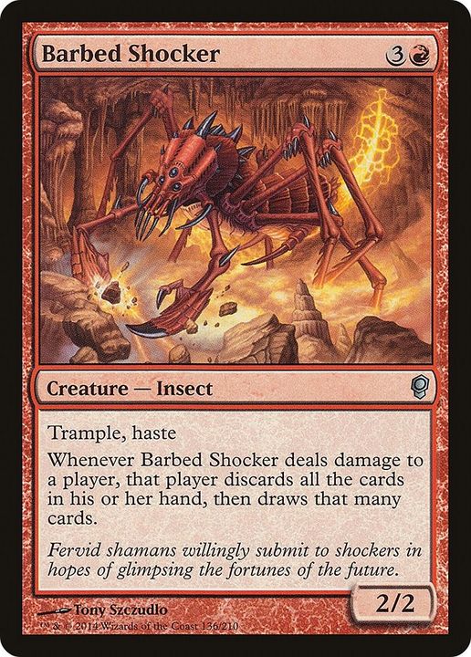 Barbed Shocker in the group Magic the Gathering / Sets / Conspiracy at Proxyprinters.com (24873)