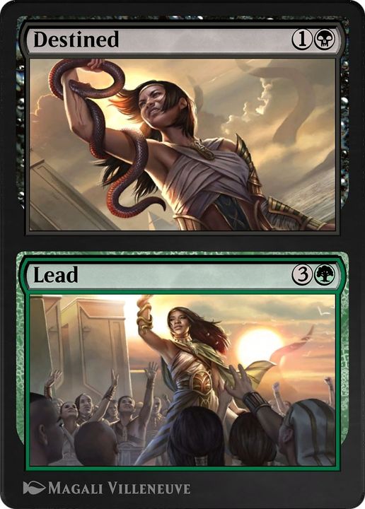 Destined // Lead in the group Magic the Gathering / Sets / Amonkhet Remastered at Proxyprinters.com (24928)