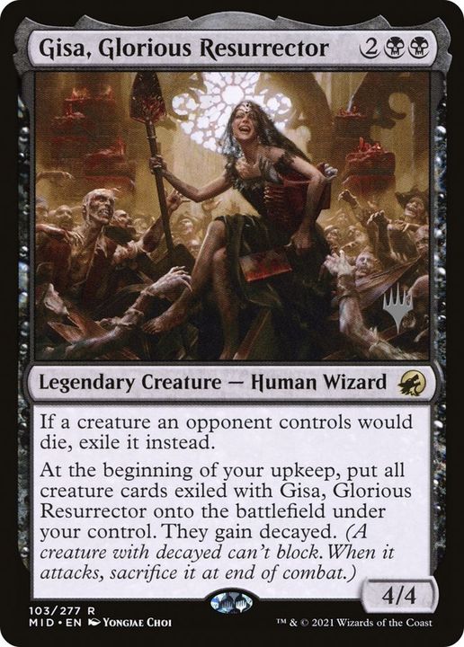 Gisa, Glorious Resurrector in the group Magic the Gathering / Types / Creatures / Wizard at Proxyprinters.com (2493)