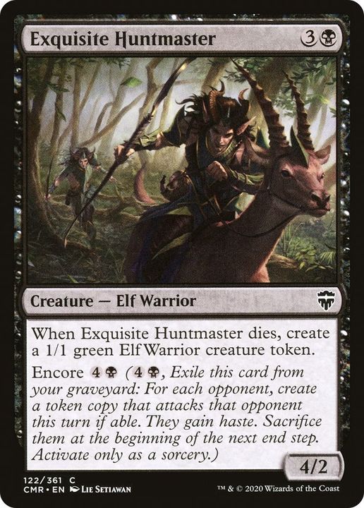 Exquisite Huntmaster in the group Magic the Gathering / Types / Creatures / Warrior at Proxyprinters.com (24940)