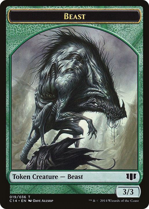 Beast in the group Magic the Gathering / Types / Colors / Green at Proxyprinters.com (24958)