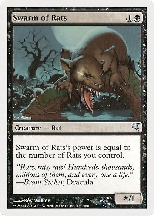 Swarm of Rats in the group Magic the Gathering / Sets / Hachette UK at Proxyprinters.com (2496)